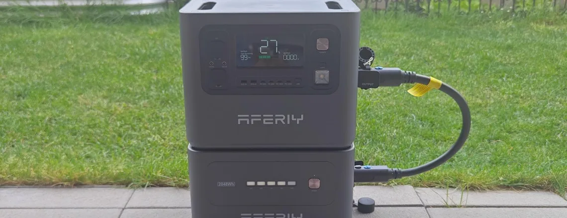 AFERIY P280 в тесте: 2800 Вт, 2 кВт·ч и расширение до 10 кВт·ч