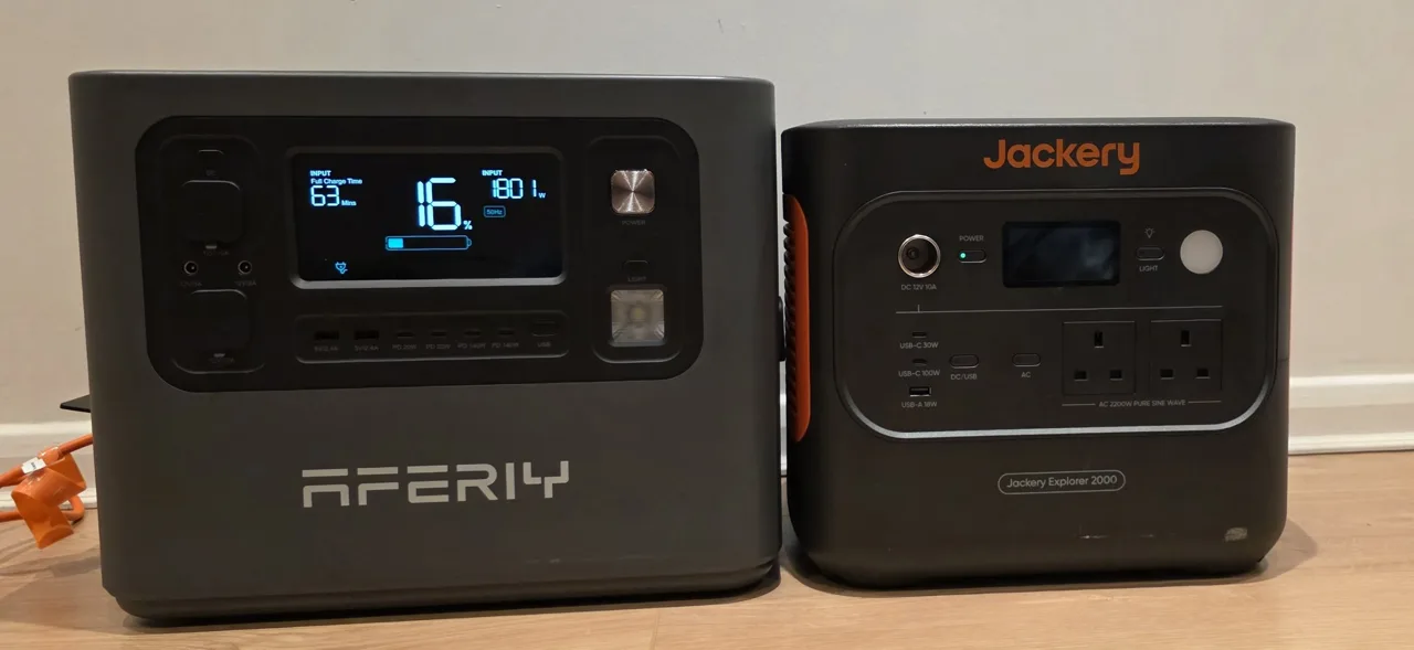 Фотография из обзора AFERIY P280: тест мощных бытовых приборов от TechRadar, 3