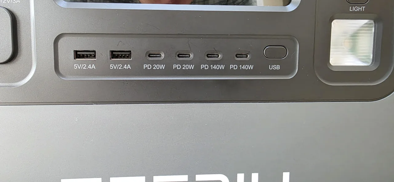 Фотография из обзора AFERIY P280: тест мощных бытовых приборов от TechRadar, 4