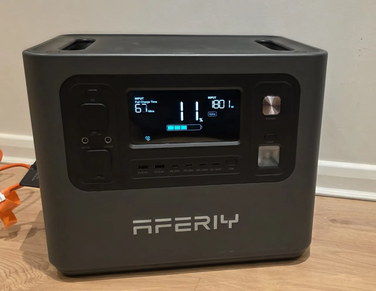 Фотография из обзора AFERIY P280: тест мощных бытовых приборов от TechRadar, 7