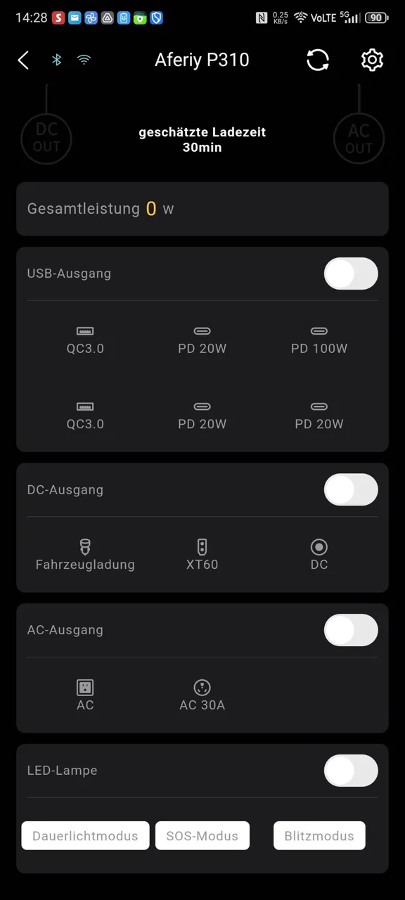 Фотография из обзора AFERIY P310: мощность 3 600 Вт в тесте heise, 19